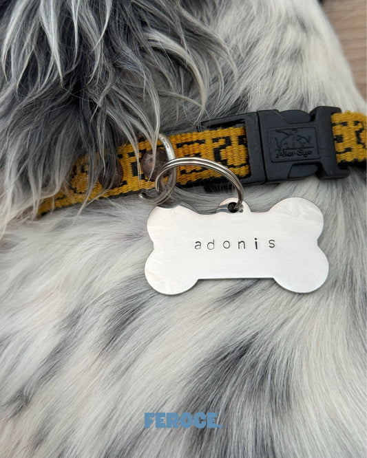 Médaille personnalisée FÉROCE en acier inoxydable