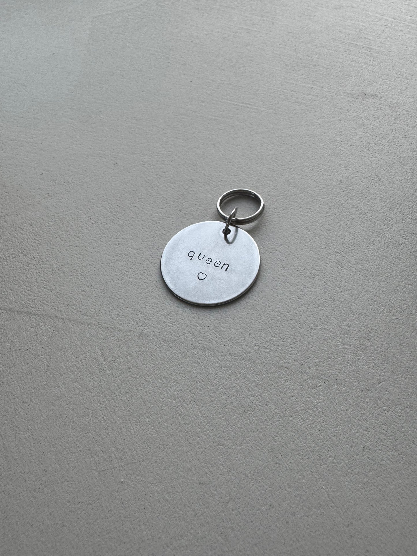 Médaille personnalisée FEROCE ronde en inox
